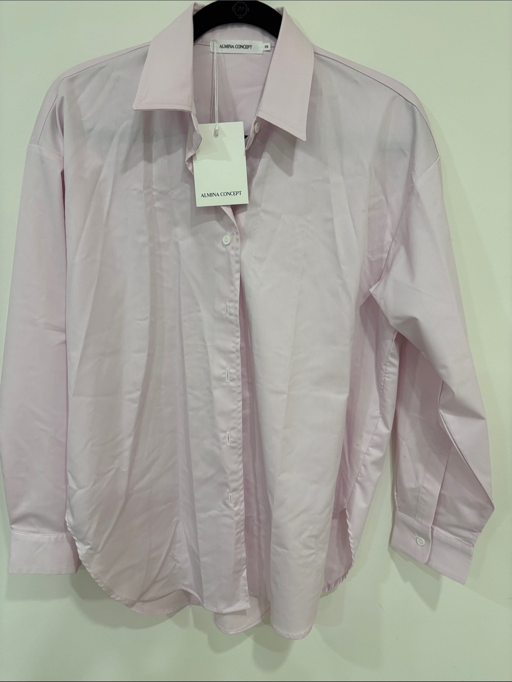 Almina Concept Light Pink Button-Up Shirt